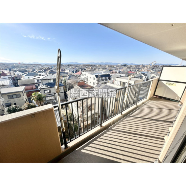 バルコニー 12月13日撮影