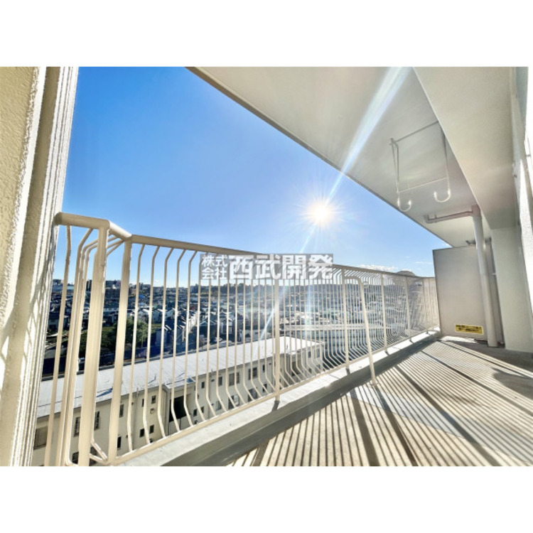 バルコニー 12月15日撮影