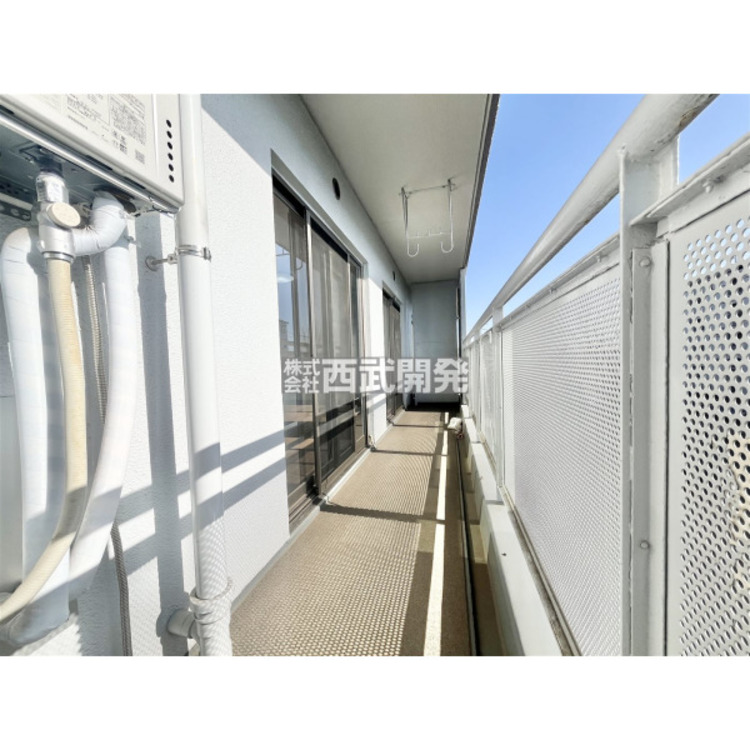 バルコニー 12月13日撮影