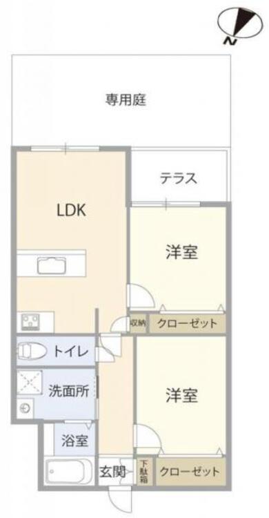 間取り ２ＬＤＫ