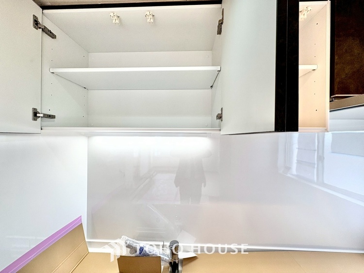 キッチン 【KITCHEN】◆家族のおはよう◆の声を笑顔で迎えてあげられるシステムキッチン。朝ごはんが楽しみでちょっと早起きしたくなるんです。