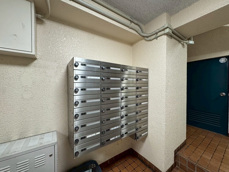 設備 郵便受けも、きちんと管理されています。