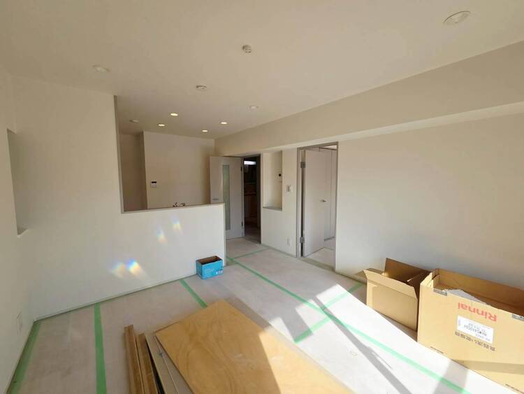 居間 充実した生活は伸びやかな居室空間から始まります。