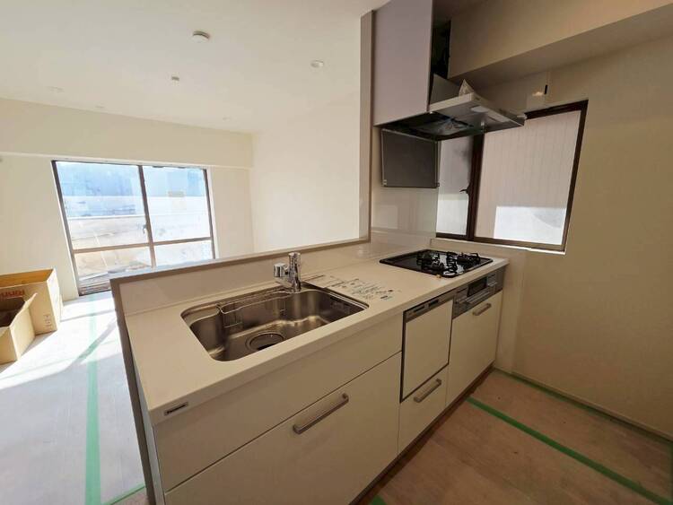 キッチン 使いやすくスタイリッシュなキッチン空間になっております。