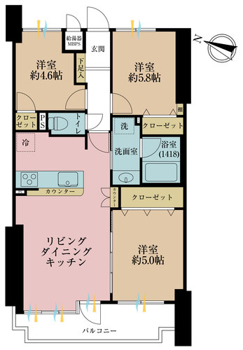 ロイヤルシャトー入船公園の物件画像