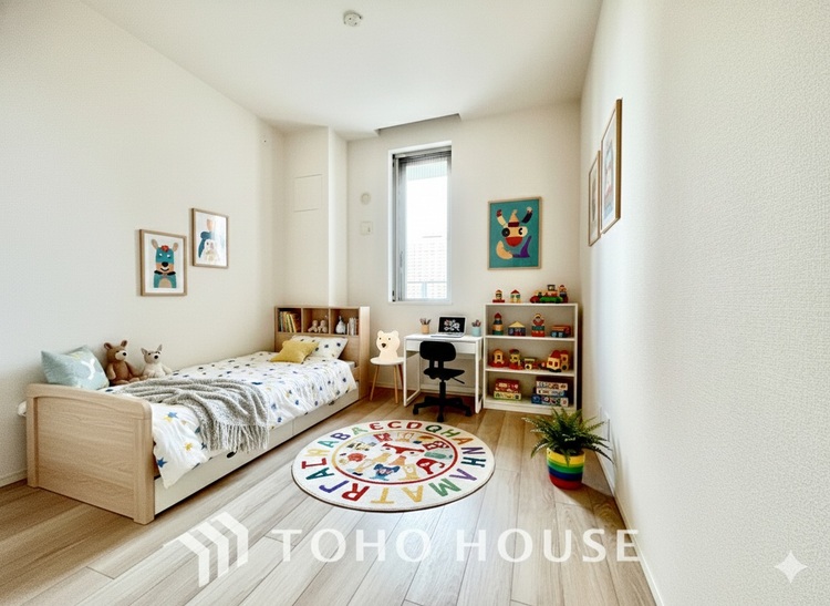 内装 ＊配置してある家具や小物はCGによるイメージ画像です。【PRIVATE ROOM】◆快適◆な暮らしに不可欠な収納スペース。