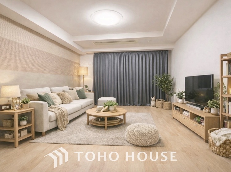 内装 ＊配置してある家具や小物はCGによるイメージ画像です。そこに季節の息吹を感じて、いまがどんな季節なのかを実感する。