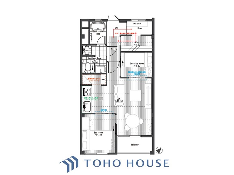 間取り 笑い声が絶えない幸せいっぱいのこの場所で新たな生活が始まる。