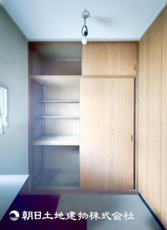 収納 本画像は入居者様の家具をCGで消した画像であり、現況と異なる可能性がございます。尚、本画像はCGで作成しており、実際に現地に家具は置かれておりません。また、価格に家具は含まれておりません。