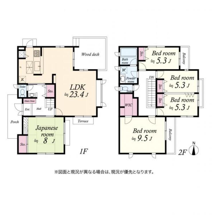 間取り 間取図　５ＬＤＫ　