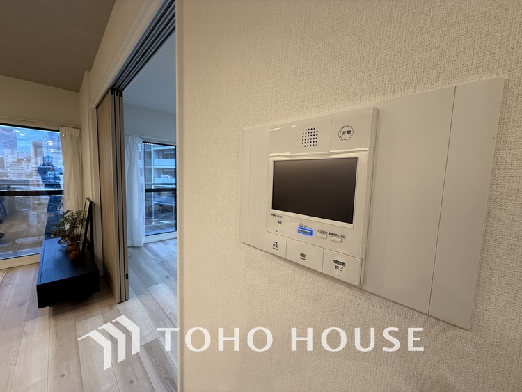 その他 来客が一目でわかるモニター付きインターホン