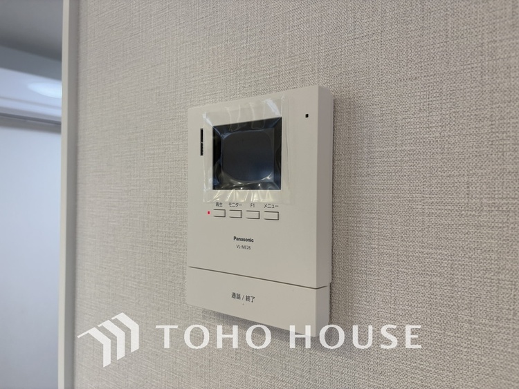その他 来客が一目でわかるモニター付きインターホン