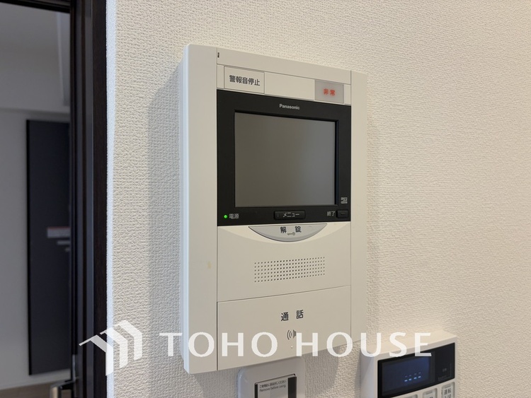 その他 来客が一目でわかるモニター付きインターホン