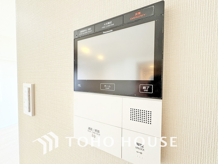 その他 モニター付インターホンで、安心のセキュリティシステム