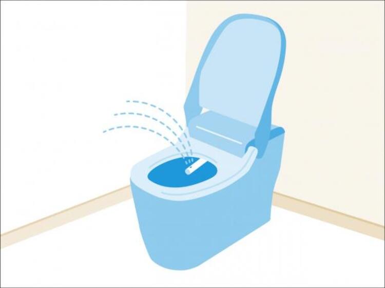 トイレ シャワートイレを標準装備。操作パネルで、洗浄機能や温度設定などもラクラク設定できます。