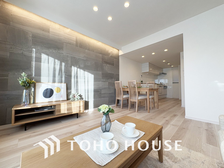 内装 ゆったりとくつろげる上質なリビングダイニング