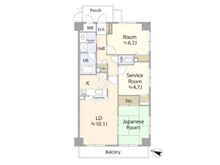 間取り 陽当たりや風通しなど、ぜひ現地でご確認ください 