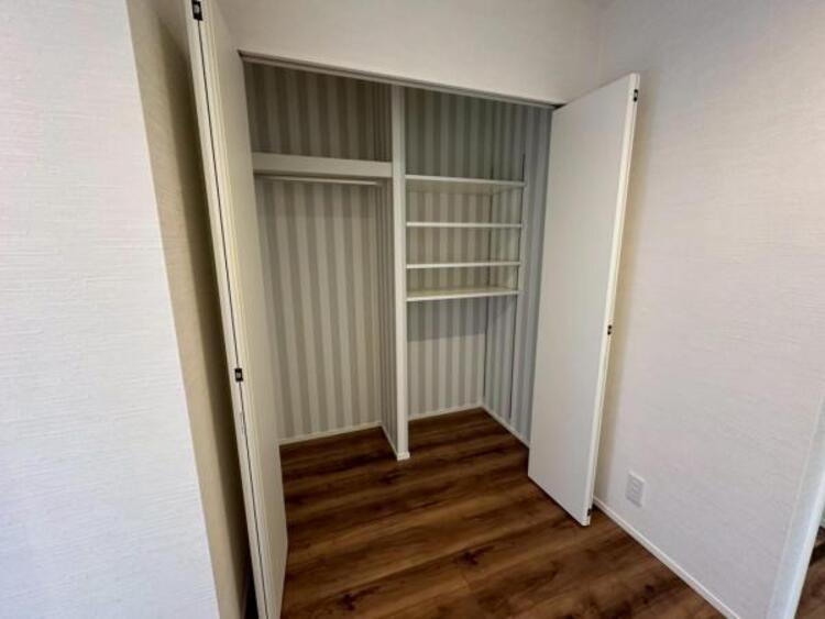 収納 各居室収納がありご家族ごとのアイテムをすっきりとしまえます