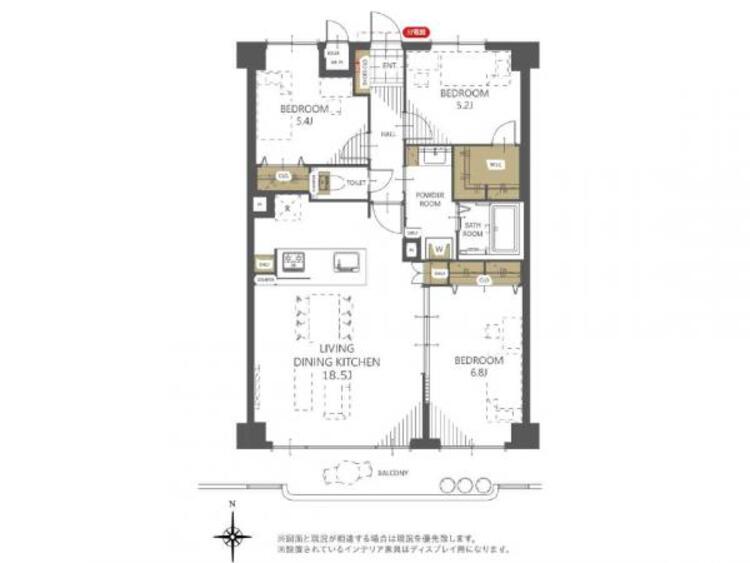 間取り 陽当たりや風通しなど、ぜひ現地でご確認ください 