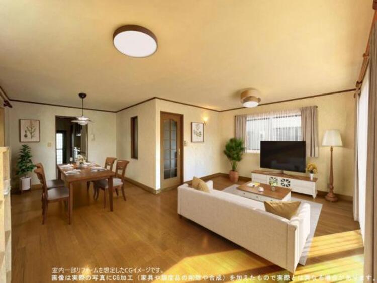 居間 ※画像は実際の写真にCG加工を加えたもので、実際とは異なる場合があります