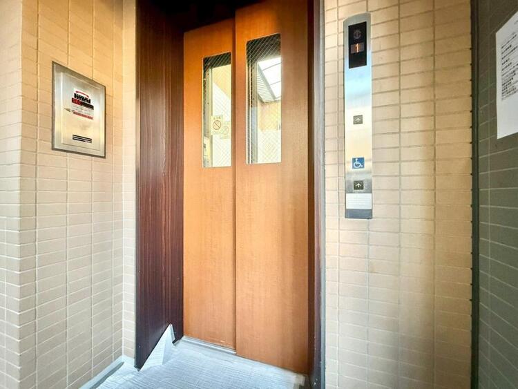 その他 エレベーター完備のため荷物が多くなっても安心。