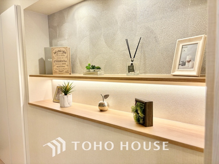 収納 無駄を削ぎ落としたミニマルなデザインが、空間に静謐な美しさをもたらします。研ぎ澄まされた感性を満たす場所です。