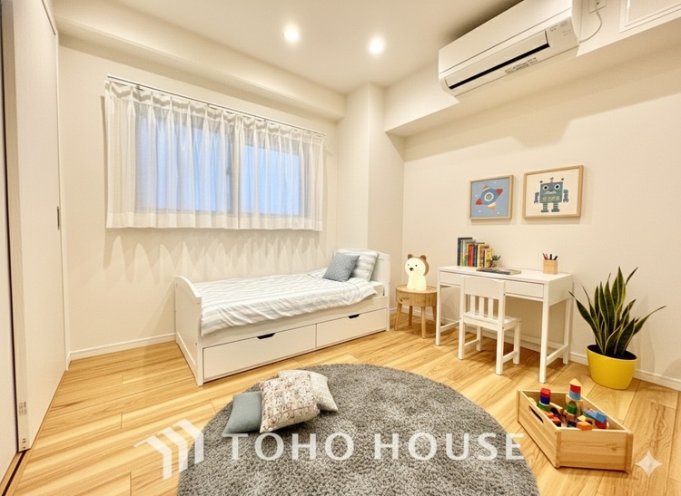 内装 ＊配置してある家具や小物はCGによるイメージ画像です。【PRIVATE ROOM】◆快適◆な暮らしに不可欠な収納スペース。