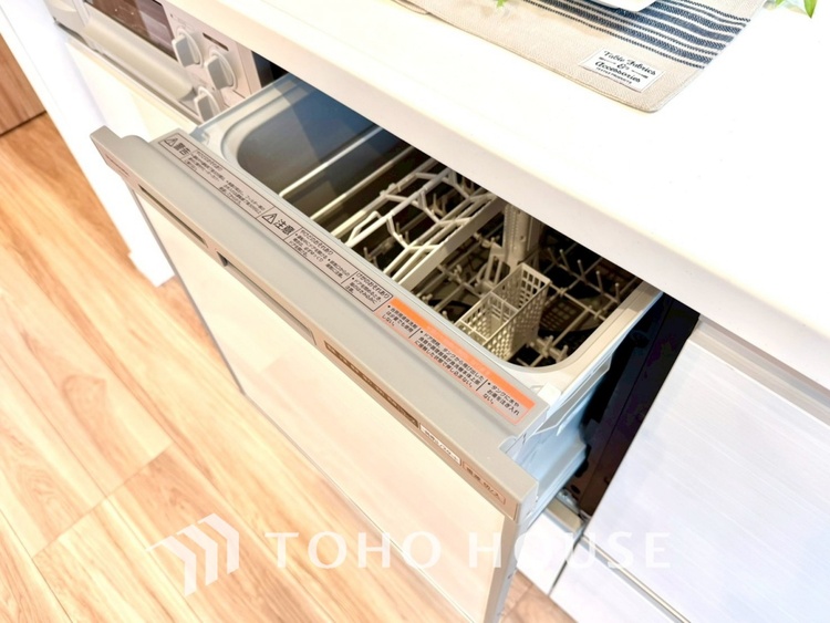 キッチン ◆Happy◆愛情たっぷりのお料理で家族にHappyを。食器洗浄機もあなたをサポートしてくれます。