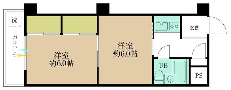 その他 2K、価格2580万円、専有面積29.92?、バルコニー面積4.91?