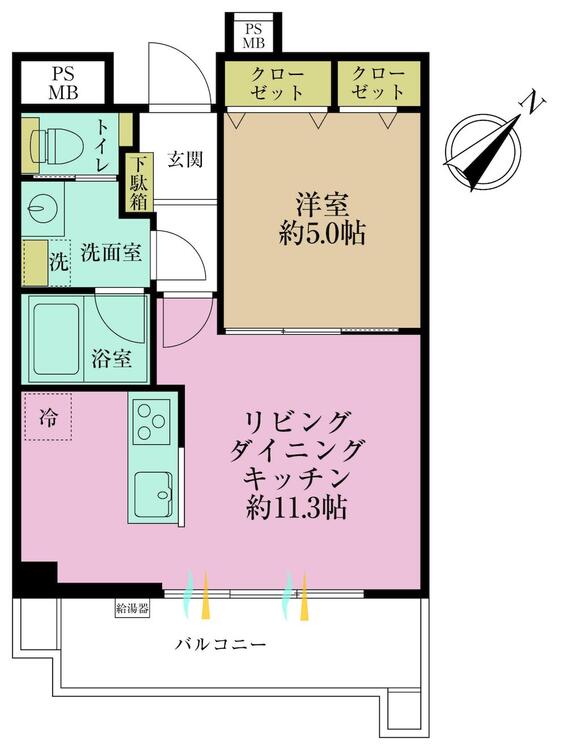 その他 1LDK、価格4299万円、専有面積37.97?、バルコニー面積6.91?