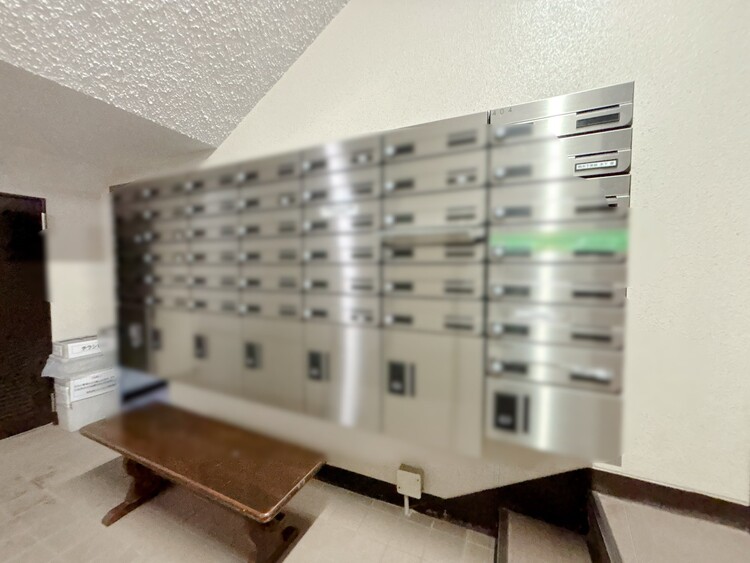 設備 郵便物を受け取るための郵便受けも、きちんと管理されています。