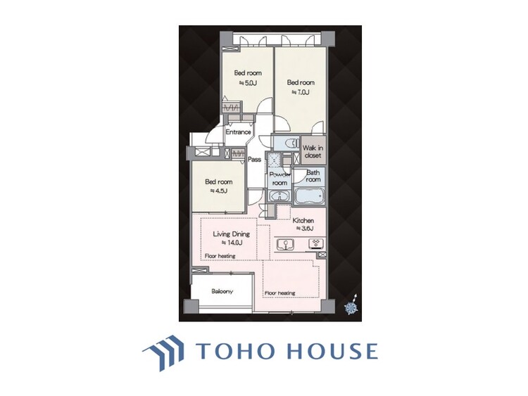 間取り 持続可能な未来へ向けて、時の流れが織りなす美しい邸宅を創造する。