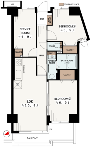 コスモ鶴瀬ステーションスクエアの物件画像