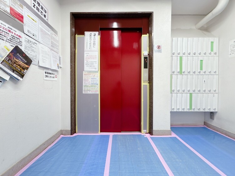 その他 エレベーター完備のため荷物が多くなっても安心。