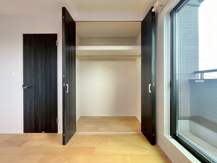 収納 居室にはクローゼットがあり、荷物もスッキリ収納して快適にお過ごしいただけます。