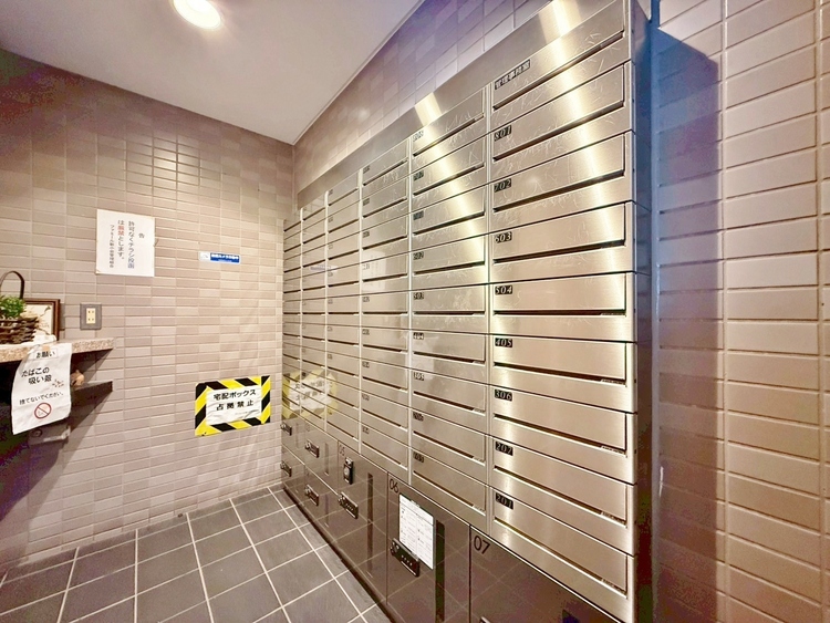 その他 郵便物を受け取るための郵便受けも、きちんと管理されています。