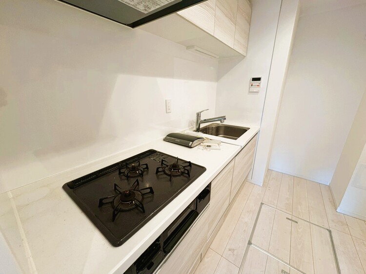 キッチン 洗練されたスタイリッシュなデザイン性と使いやすさを備えた仕様。