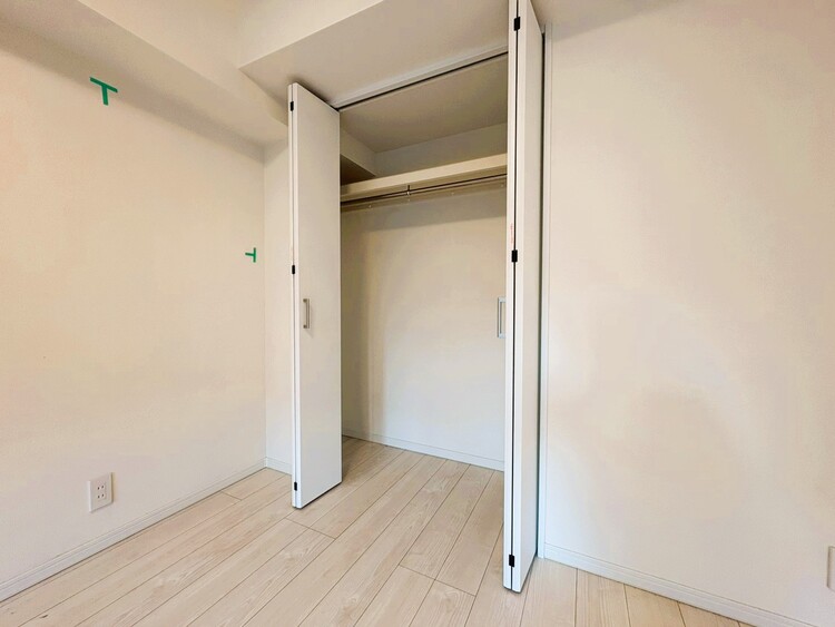 収納 居室にはクローゼットがあり、荷物もスッキリ収納して快適にお過ごしいただけます。