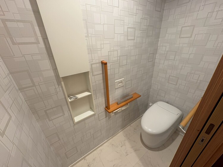 トイレ 暮らしの中のさりげないひとときの快適さにも、こだわりを、持って設備を配しております。