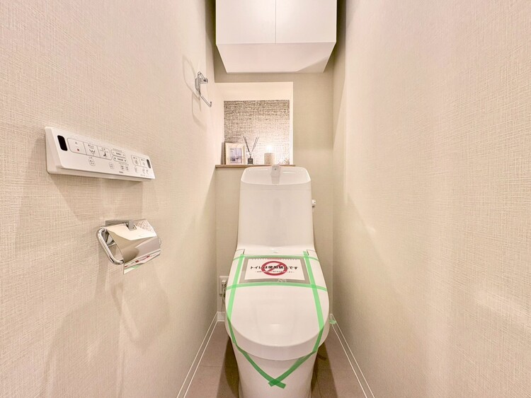 トイレ 暮らしの中のさりげないひとときの快適さにも、こだわりを、持って設備を配しております。