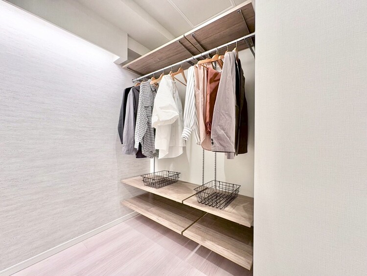 収納 暮らし心地を大きく左右する収納を、適材適所に配置し使い勝手を考慮しました。