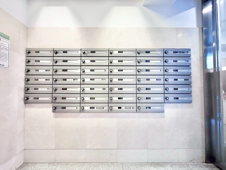 その他 郵便物を受け取るための郵便受けも、きちんと管理されています。