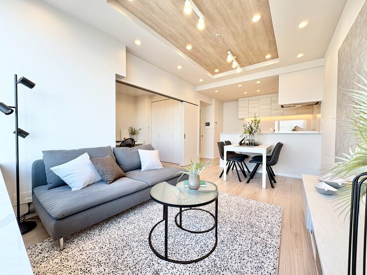 居間 過ごす時間が、たくさんの思い出として紡がれていく場所。