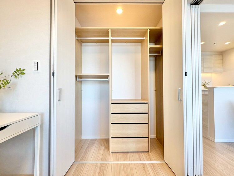 収納 暮らし心地を大きく左右する収納を、適材適所に配置し使い勝手を考慮しました。