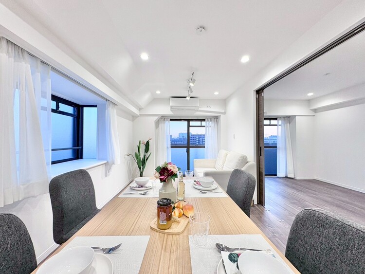 居間 ひとつひとつの空間に宿した機能性、そして美意識。