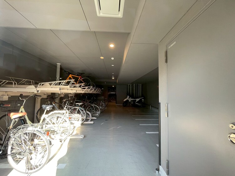 その他 きちんと整備された駐輪場。住む方の心遣いが感じられます。