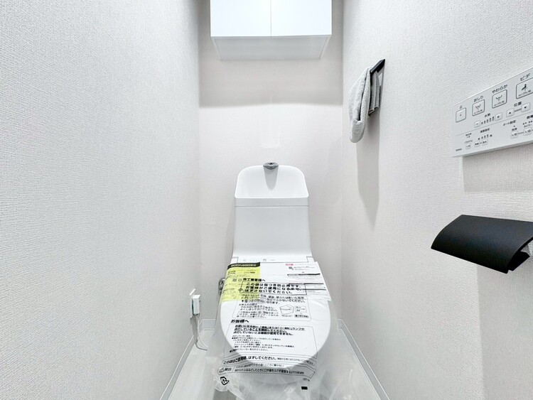 トイレ 暮らしの中のさりげないひとときの快適さにも、こだわりを、持って設備を配しております。