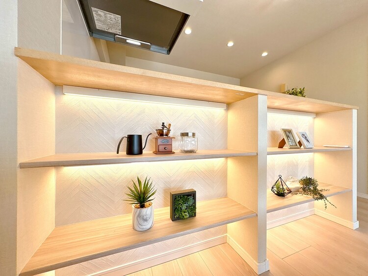 居間 豊かな居住性と、安心感を満たすクオリティが見事に調和した住空間。