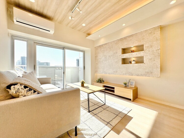 居間 「空間が織り成すひとつ先の住み心地」を演出します。