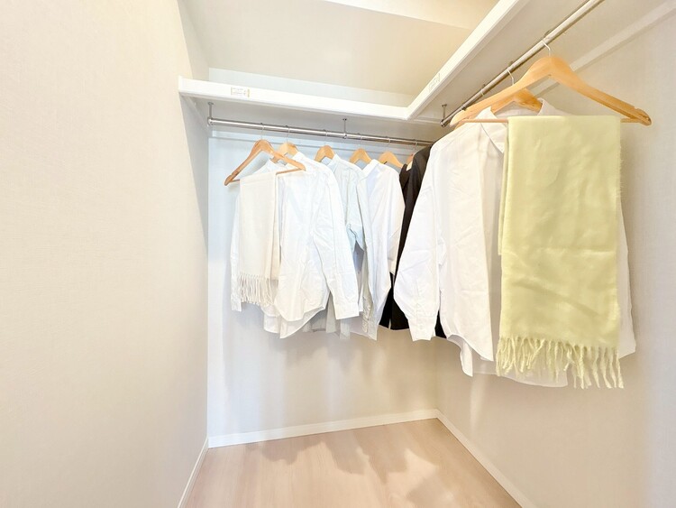 収納 居室にはクローゼットがあり、荷物もスッキリ収納して快適にお過ごしいただけます。